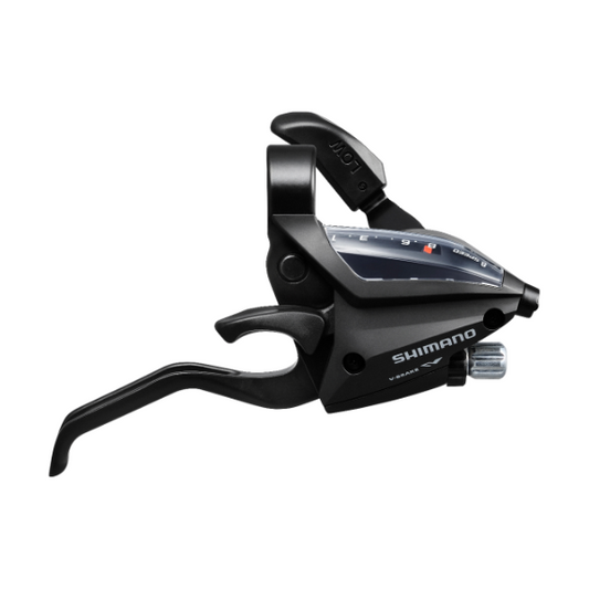 Shimano Vaihde/jarrukahva oikea 8v ST-EF500 2-sormi musta