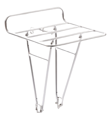 Pelago Commuter Front Rack Large, Aluminium polished