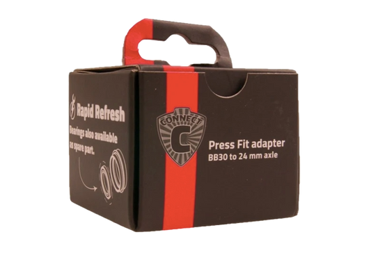 CONNECT adapteri Bottom bracket Pressfit adapter BB30 to 24 mm axle