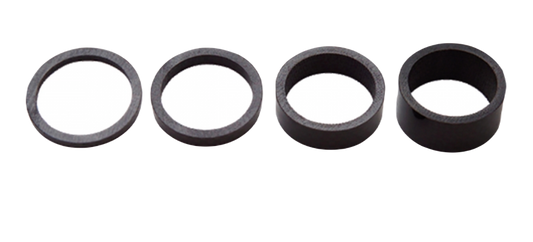 PRO Väliholkit hiilikuitu 1-1/8" (3mm, 5mm, 10mm, 15mm)