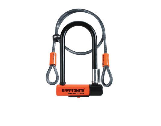 Kryptonite Evolution Mini-7 U-Lukko Vaijerilla
