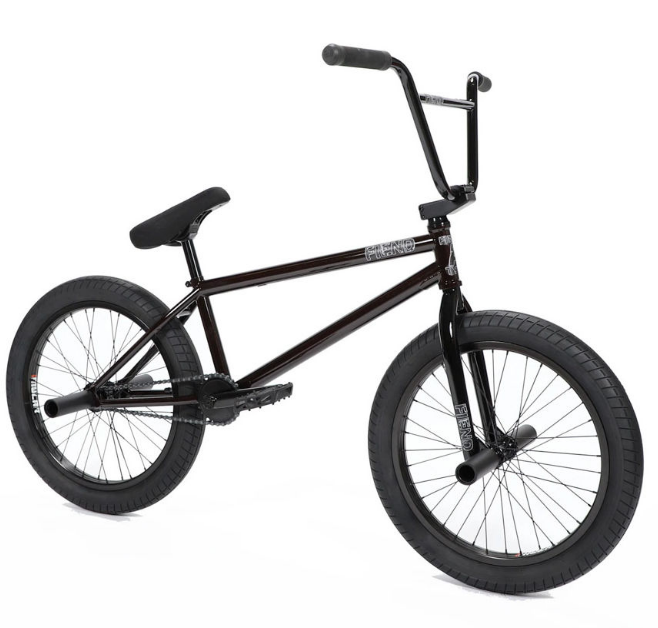 Fiend Type A+ Flat Black BMX-pyörä 1 cyclafi.com
