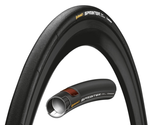 CONTINENTAL Sprinter, 25mm, musta 28" Tuubirengas